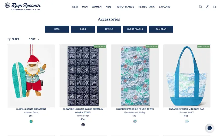 /collections/accessories/men — Reyn Spooner Ka Makana Ali'i