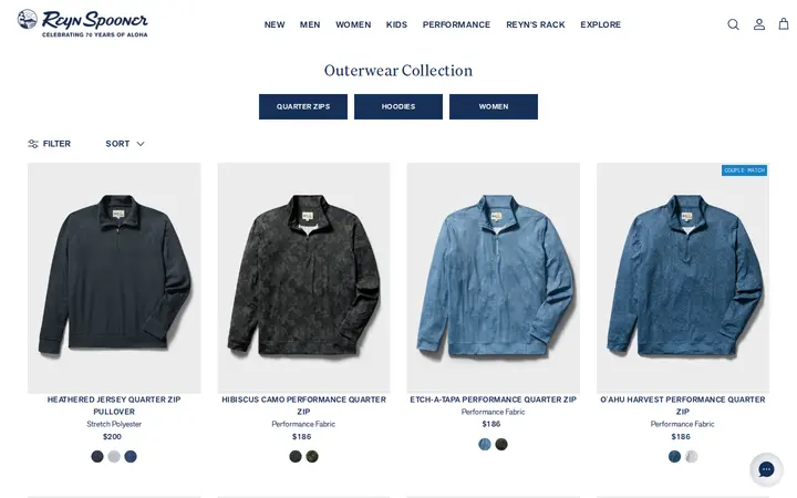 /collections/outerwear-collection — Reyn Spooner Ka Makana Ali'i