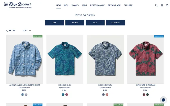 /collections/new-arrivals — Reyn Spooner Ka Makana Ali'i