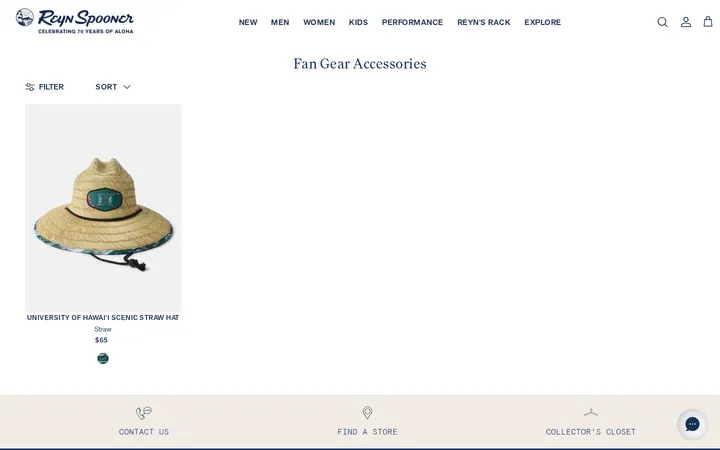 /collections/fan-gear-accessories — Reyn Spooner Ka Makana Ali'i