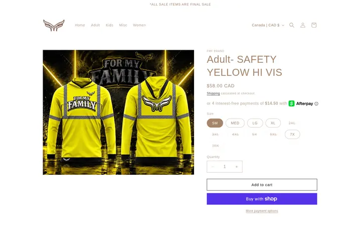 /products/adult-safety-yellow — FMF BRAND