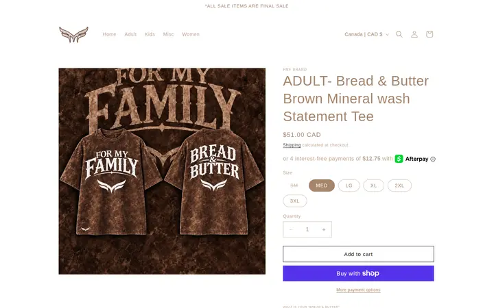 /products/adult-pre-order-new-bread-butter-10-1-releasing — FMF BRAND