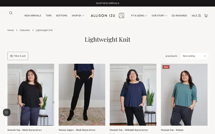 /collections/lightweight-knit — Allison Izu