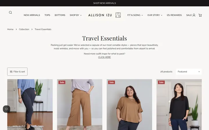 /collections/travel-essentials — Allison Izu
