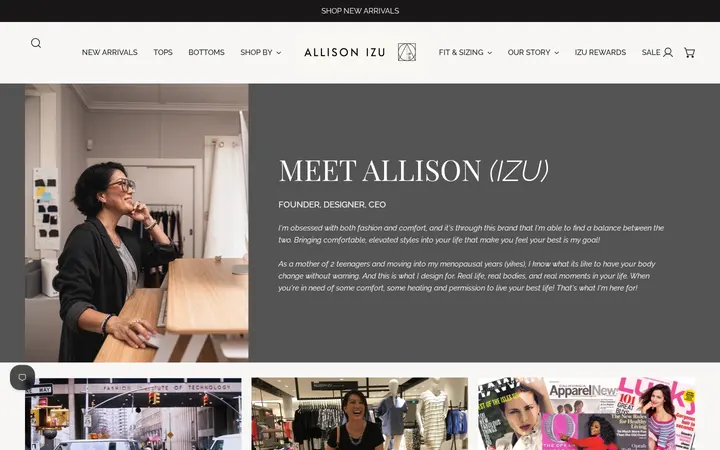 /pages/about — Allison Izu