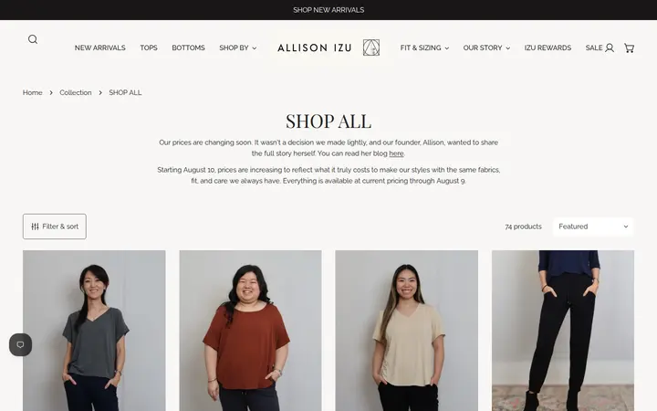 /collections/shop-all — Allison Izu