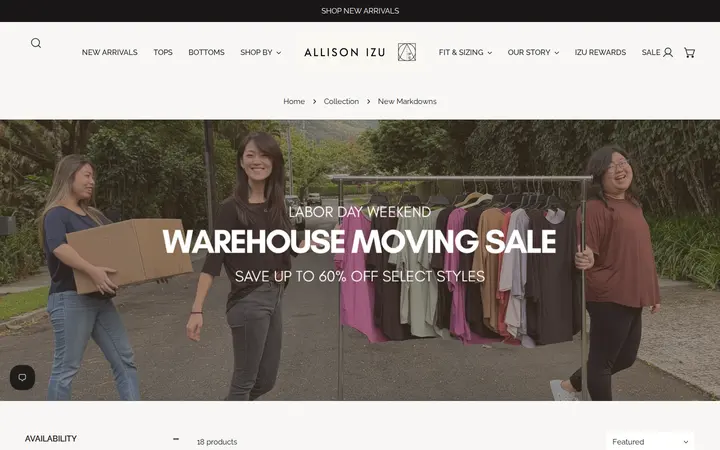 /collections/new-markdowns — Allison Izu
