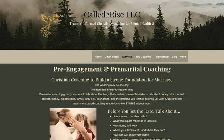 /services/christian-coaching-preengagement-premarital — Called 2 Rise