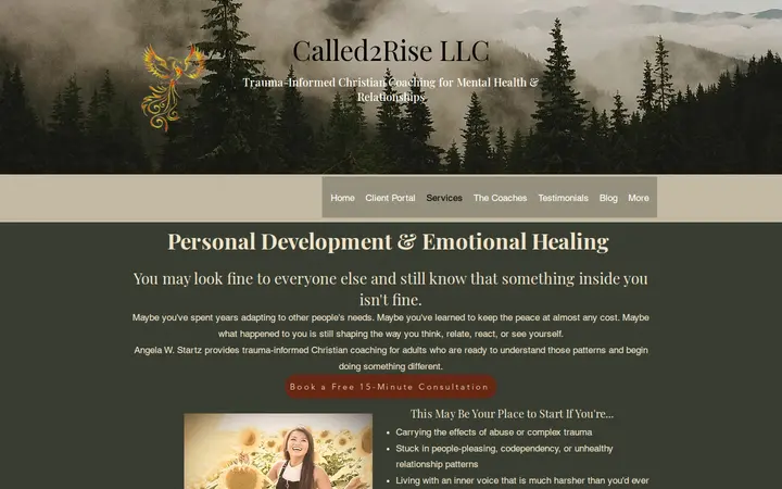 /services/christian-coaching-personal-development-emotional-healing — Called 2 Rise