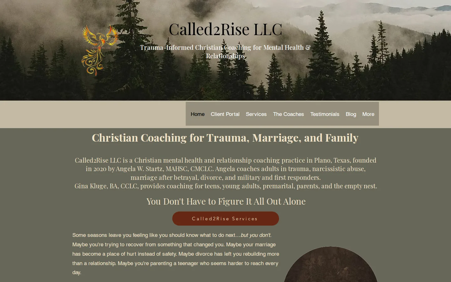 Captured website of Called 2 Rise