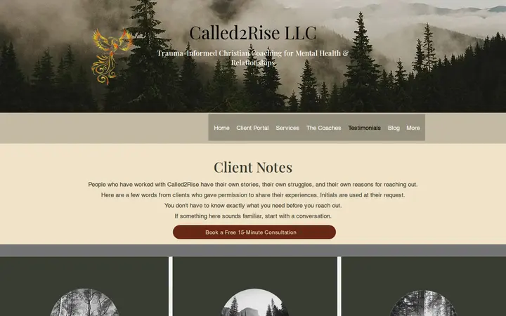 /testimonials — Called 2 Rise