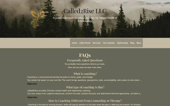 /faq — Called 2 Rise