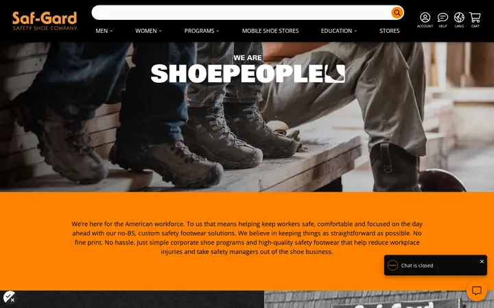/about-us — Saf-Gard Safety Shoe Co