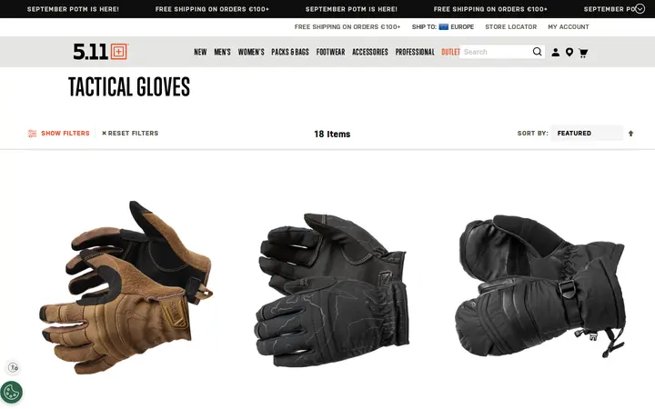 /eu-en/accessories/apparel/gloves.html — 5.11