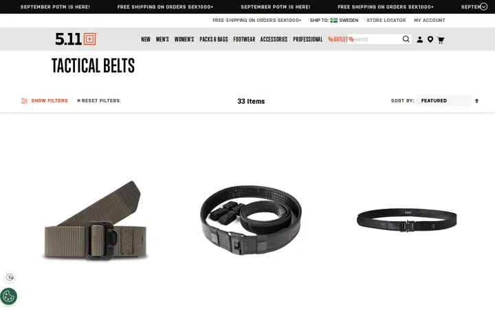 /se-en/accessories/apparel/belts.html — 5.11