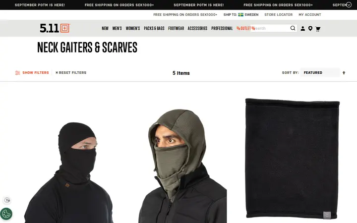 /se-en/accessories/apparel/scarves.html — 5.11