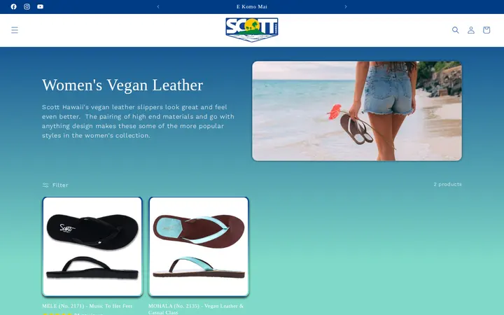 /collections/womens-vegan-leather-sandals — Scott Hawaii