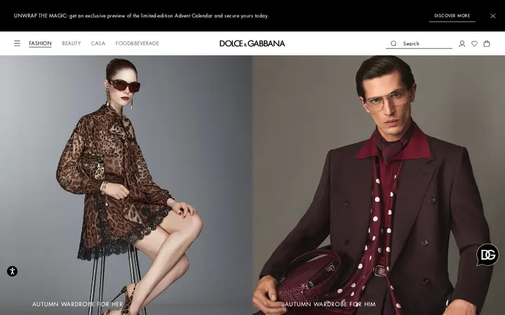 /en-ca — Dolce & Gabbana