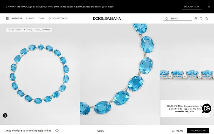 /en-ca/fashion/watches-and-jewelry/jewelry/necklaces/anna-necklace-in-18kt-white-gold-with-topazes-and-diamonds-white-WNSB1GWTOP180001.html — Dolce & Gabbana