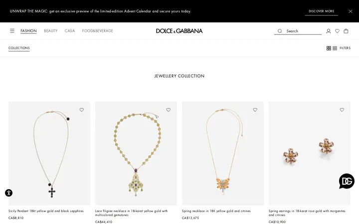 /en-ca/fashion/watches-and-jewelry/jewelry — Dolce & Gabbana