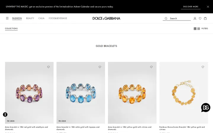 /en-ca/fashion/watches-and-jewelry/jewelry/bracelets — Dolce & Gabbana