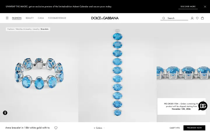 /en-ca/fashion/watches-and-jewelry/jewelry/bracelets/anna-bracelet-in-18kt-white-gold-with-topazes-and-diamonds-white-WBSB1GWTOP180001.html — Dolce & Gabbana