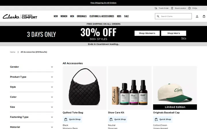 /en-us/all-accessories/accessories_us-c — Clarks Bostonian Outlet