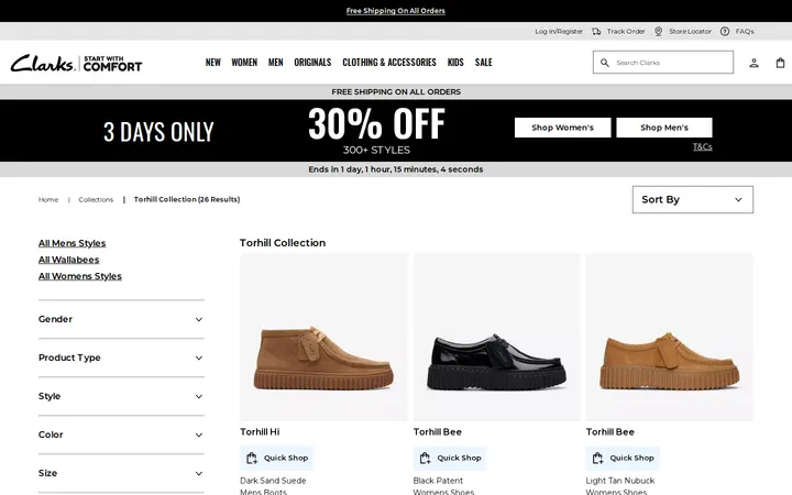/en-us/collections/torhill-collection/torhillcollection_us-c — Clarks Bostonian Outlet
