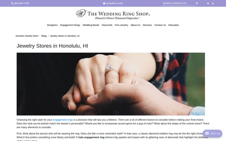 /blogs/jewelry-stores-in-honolulu-hi — The Wedding Ring Shop