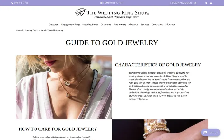 /guide-to-gold-jewelry — The Wedding Ring Shop