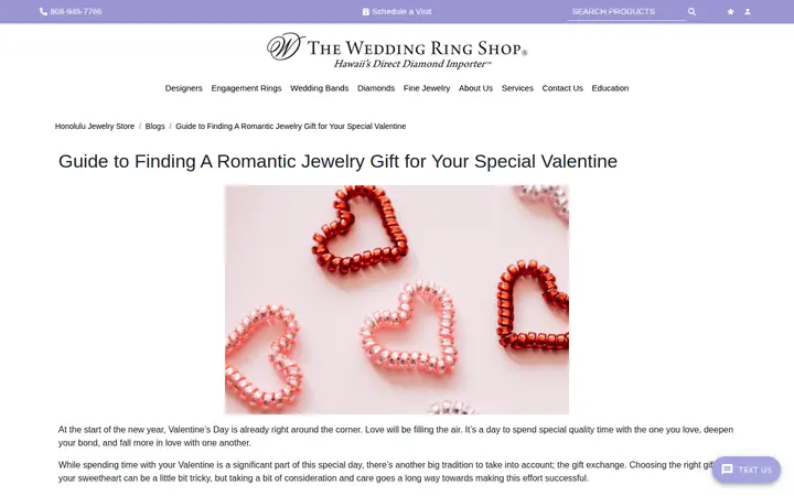 /blogs/guide-to-finding-a-romantic-jewelry-gift-for-your-special-valentine — The Wedding Ring Shop