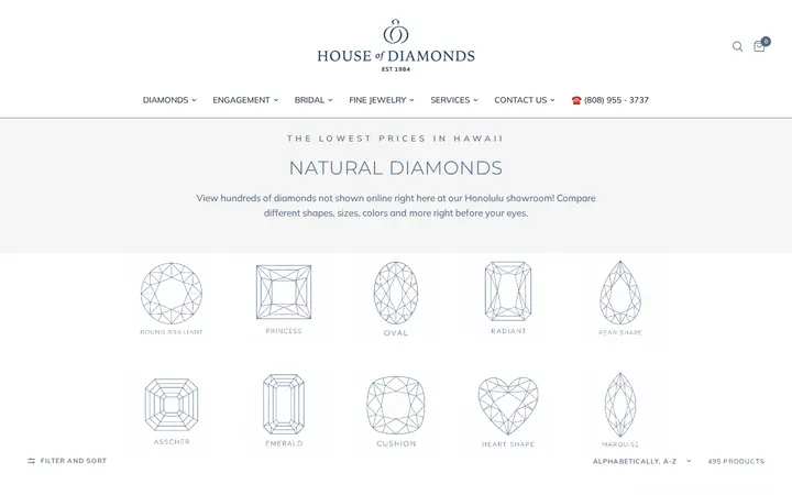 /collections/all — House of Diamonds Hawaii