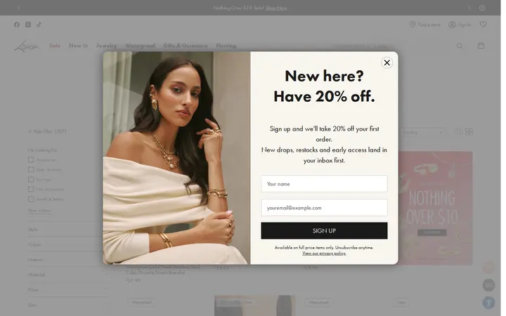 /collections/gifts-for-her — Lovisa