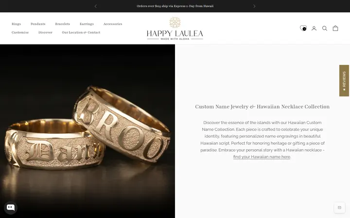 /collections/custom-name-collection — Happy Laulea Jewelry
