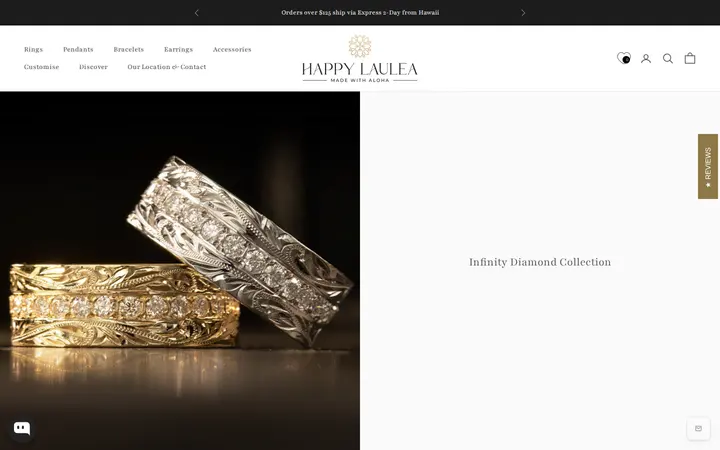 /collections/infinity-diamond-collection — Happy Laulea Jewelry