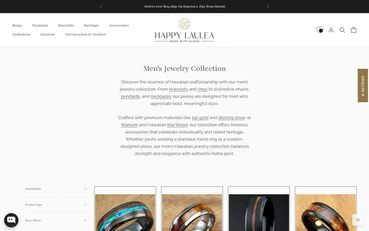 /collections/mens-collection — Happy Laulea Jewelry