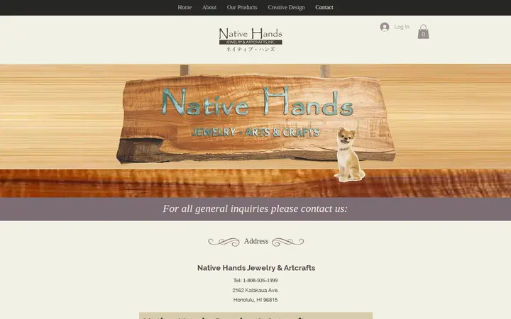 /contact — Native Hands Jewelry & Arts