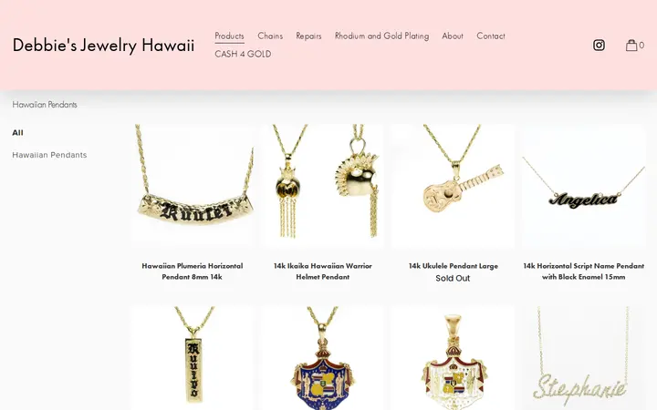 /hawaiianpendants — Debbie's Jewelry