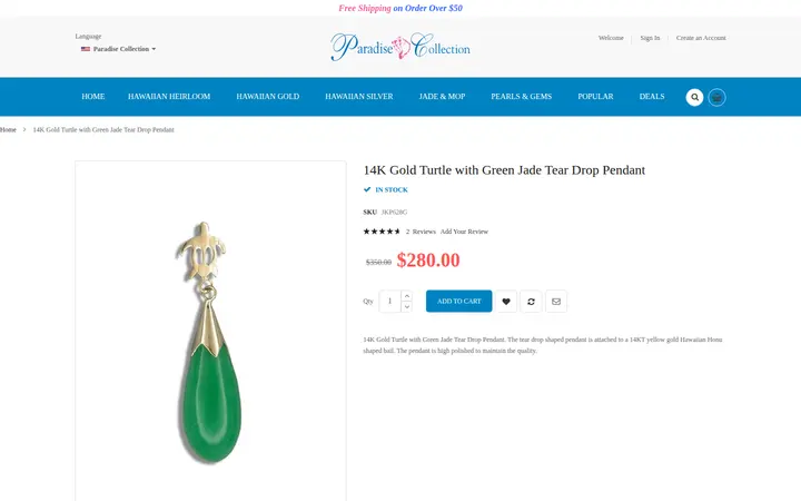 /jade-jewelry/14kt-jade-jewelry/14kt-green-jade-jewelry/14k-gold-green-jade-pendant-with-turtle.html — Paradise Collection