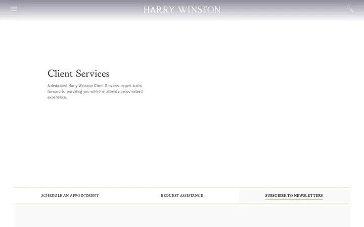 /en/services/newsletter-signup — Harry Winston Ala Moana