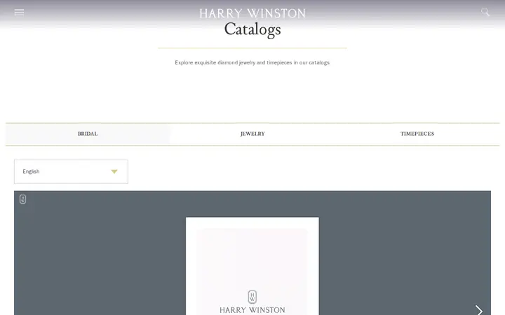 /en/services/catalogs — Harry Winston Ala Moana