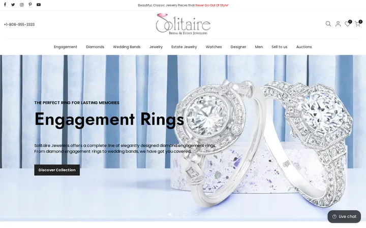 Homepage — Solitaire Jewelers