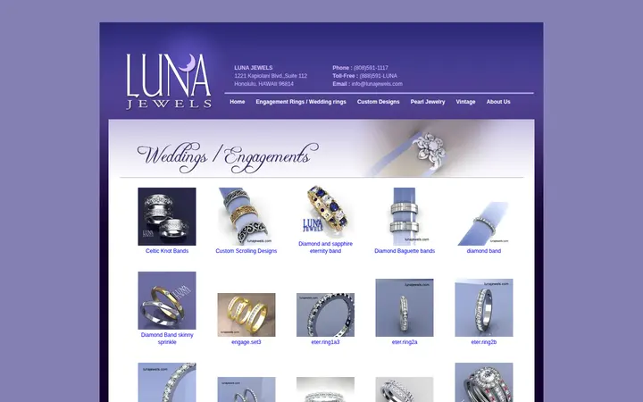 /weddings-engagements/wedding-bands — Luna Jewels