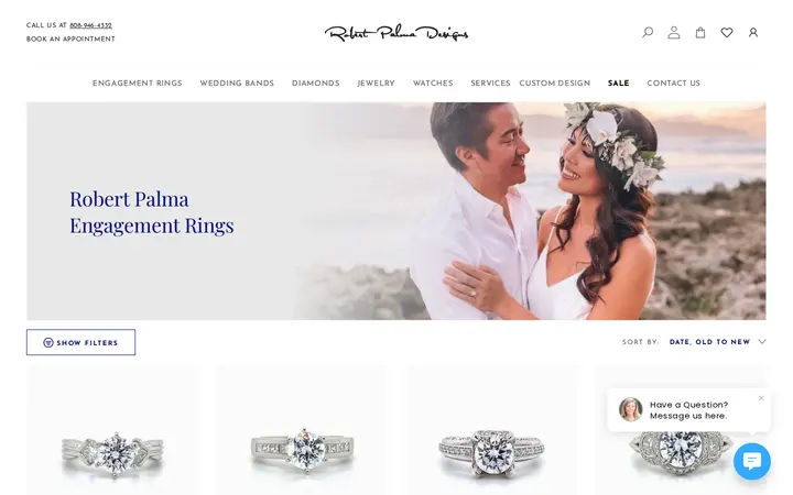 /collections/robert-palma-engagement-rings — Robert Palma Designs