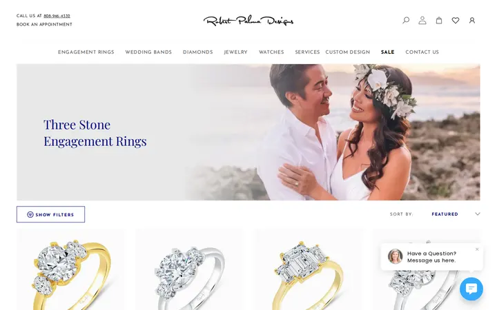 /collections/three-stone — Robert Palma Designs