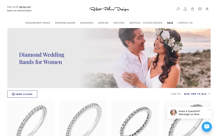 /collections/women-diamond-bands — Robert Palma Designs
