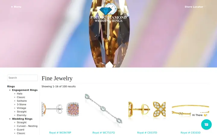 /product-category/fine-jewelry — Pacific Diamond Wedding Rings