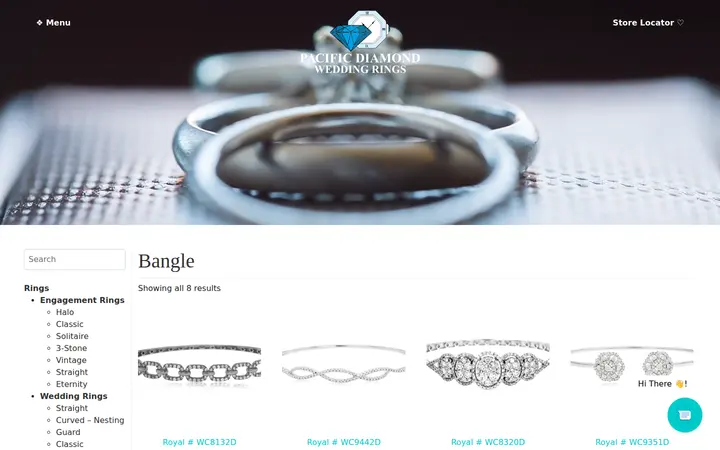/product-category/fine-jewelry/bangle — Pacific Diamond Wedding Rings