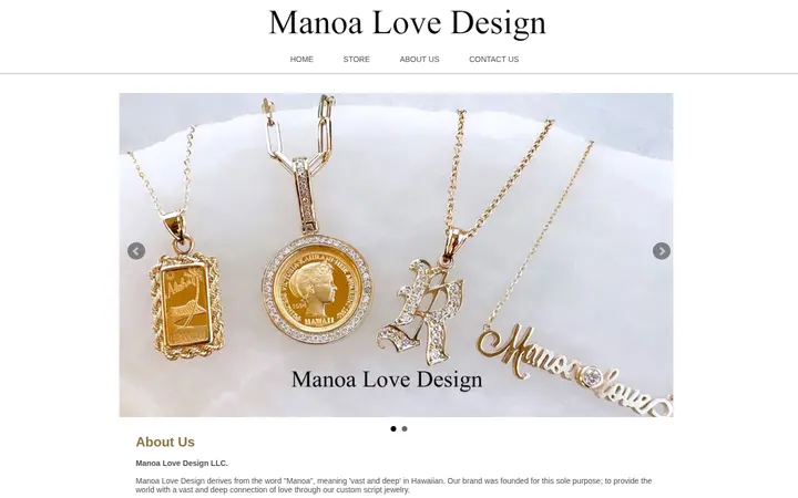 /AboutUs.html — Manoa Love Design マノアラブデザイン ハワイジュエリー