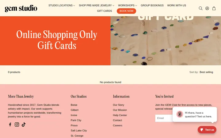 /collections/onlinegiftcards — Gem Studio - Waikiki